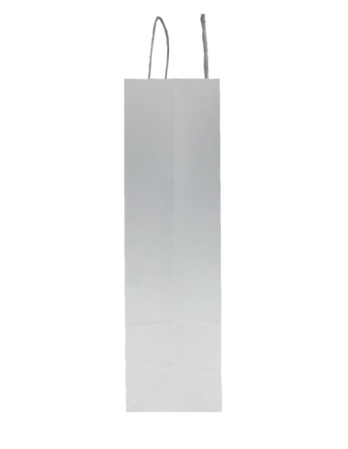 BOLSA DE PAPEL ASA RETORCIDA 18x24+8 ANÓNIMA BLANCO (CAJA 400 UDS.)
