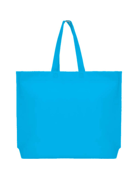 BOLSA TERMOSELLADA MAR FUELLE BASE ANONIMO 54X40+10 CELESTE (CAJA 250 UDS.)