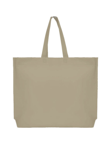 BOLSA TERMOSELLADA MAR FUELLE BASE ANONIMO 54X40+10 CARAMELO (CAJA 250 UDS.)