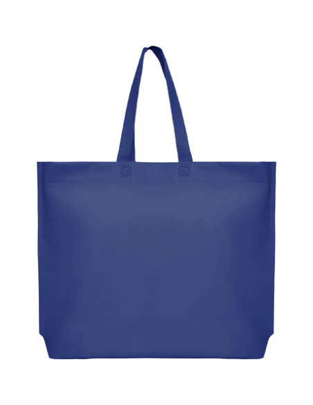 BOLSA TERMOSELLADA MAR FUELLE BASE ANONIMO 54X40+10 AZUL MARINO (CAJA 250 UDS.)