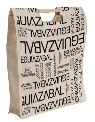 BOLSA DE ALGODON MODELO MADERA 155 grs. (CAJA 100 UDS.)