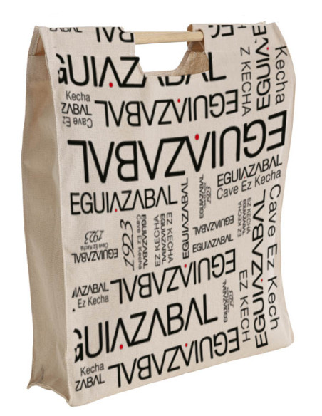 BOLSA DE ALGODON MODELO MADERA 155 grs. (CAJA 100 UDS.)