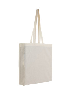 BOLSA DE ALGODON MODELO LAGO 37X41+8 de 105 grs. (CAJA 200 UDS.) 2