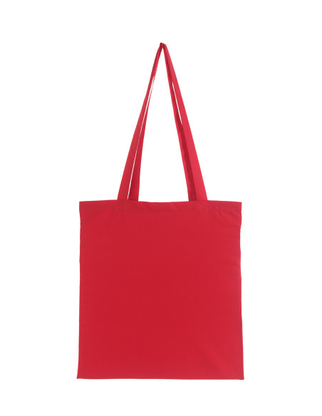 BOLSA DE ALGODON EN COLOR MODELO GROENLANDIA 37X41 de 105 grs. (CAJA 250 UDS.)