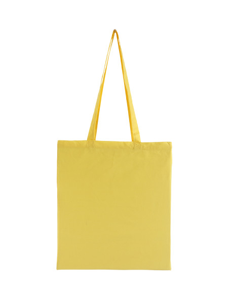 BOLSA DE ALGODON EN COLOR MODELO GROENLANDIA 37X41 de 105 grs. (CAJA 250 UDS.)